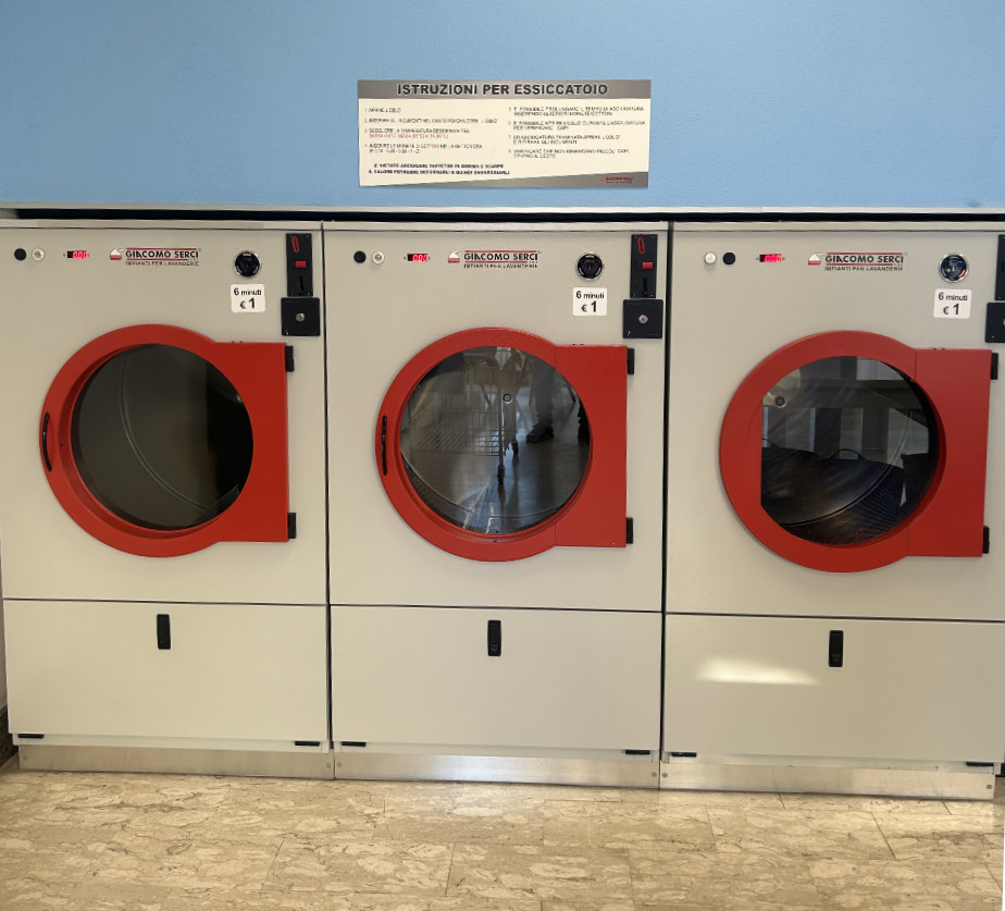 Lavanderia Bolle Blu Ghilarza, Lavanderia automatica self service H24
